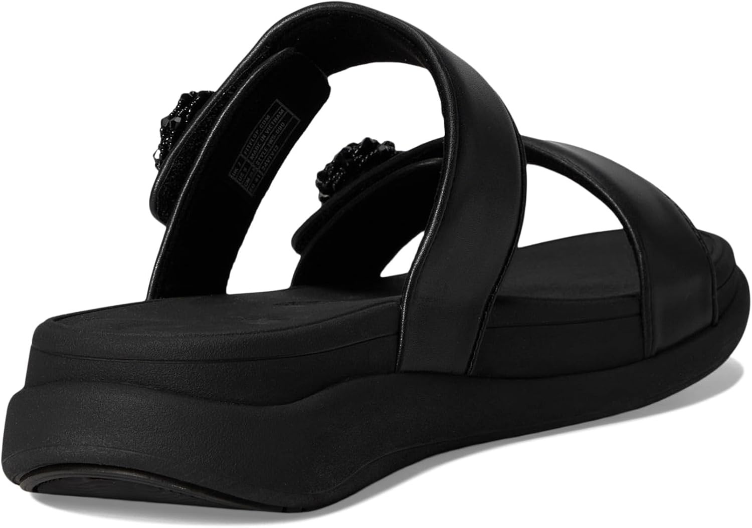 image:imageFitFlop FMode Go BeadieButton Adj Flatform 2Bar SlidesAll Black