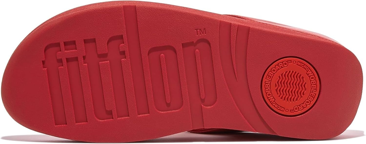 image:imageFitFlop Fino BaubleBead ToePost SandalsMetallic Red