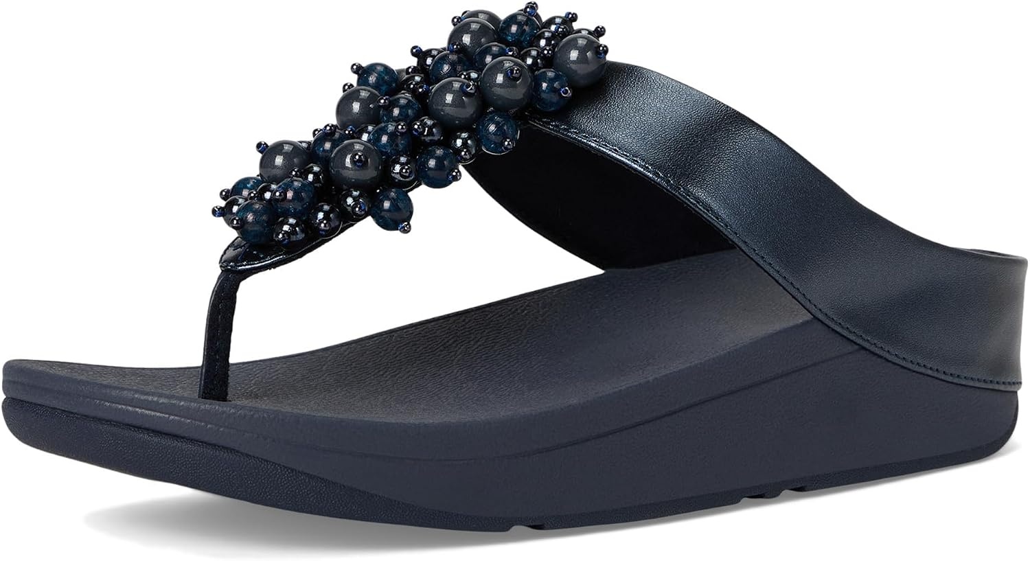 image:imageFitFlop Fino BaubleBead ToePost SandalsMidnight Navy