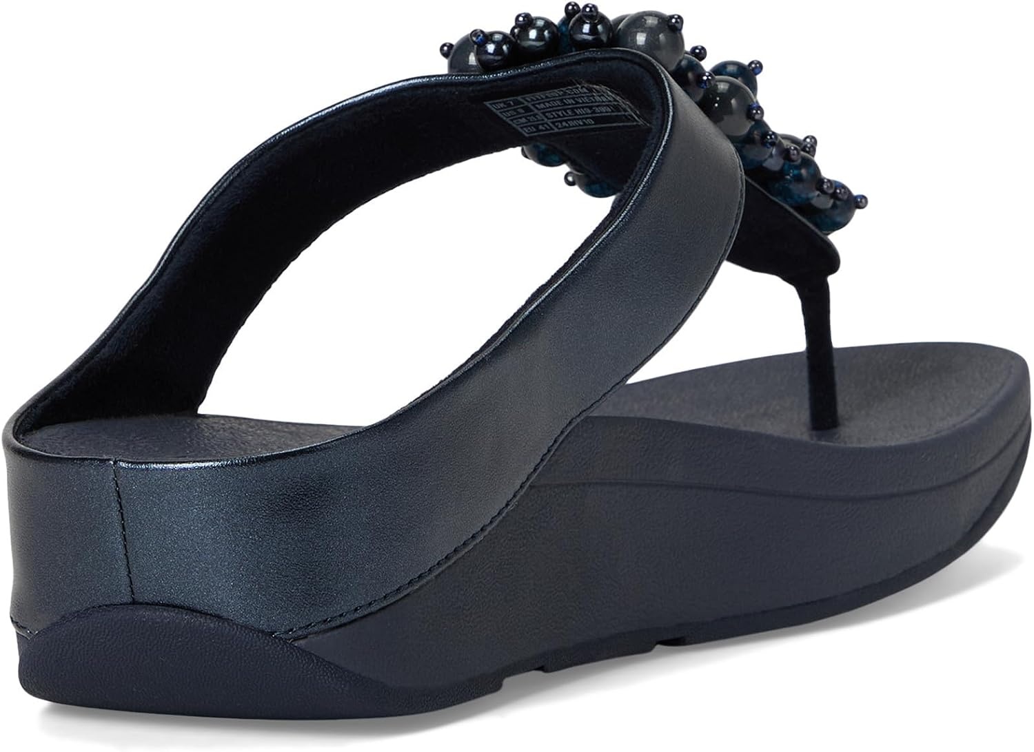 image:imageFitFlop Fino BaubleBead ToePost SandalsMidnight Navy