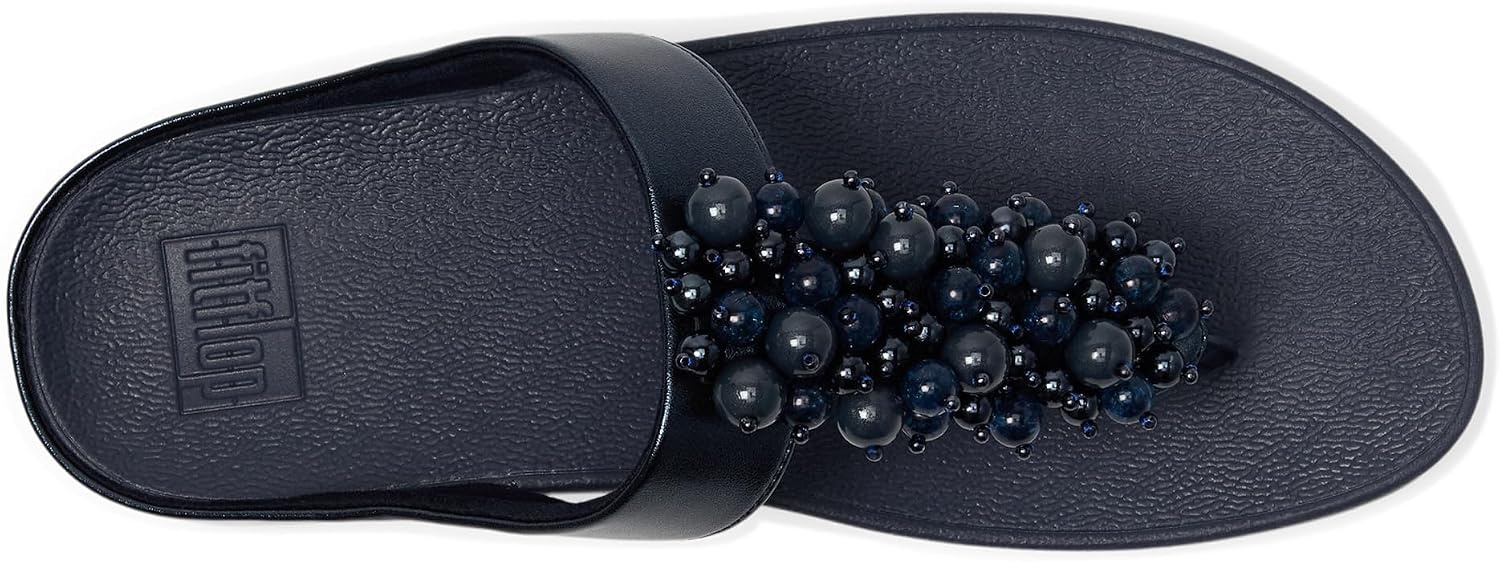 image:imageFitFlop Fino BaubleBead ToePost SandalsMidnight Navy