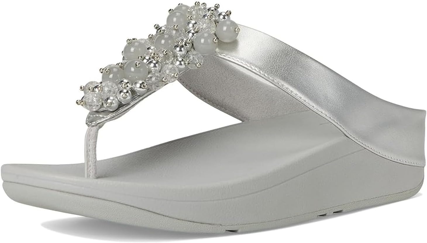 image:imageFitFlop Fino BaubleBead ToePost SandalsSilver