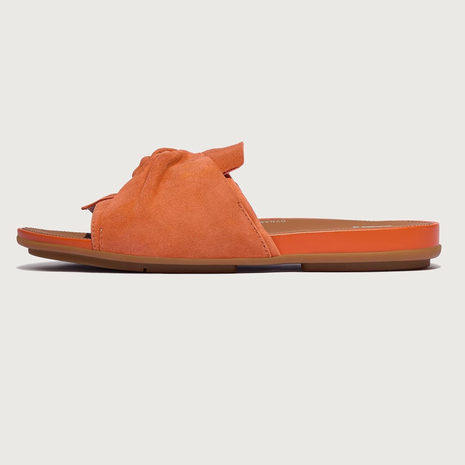 image:imageFitFlop Gracie SoftTwist Leather SlidesSatsuma
