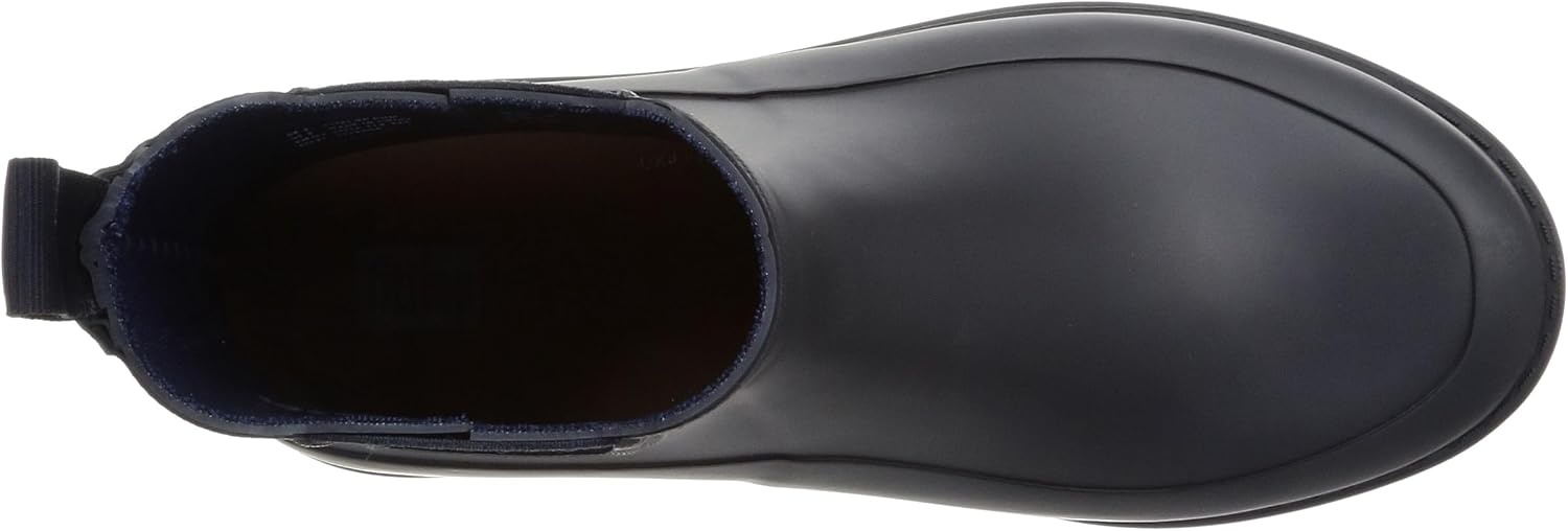 image:imageFitFlop Lulu Adjustable Leather Slides BuckleMidnight Navy