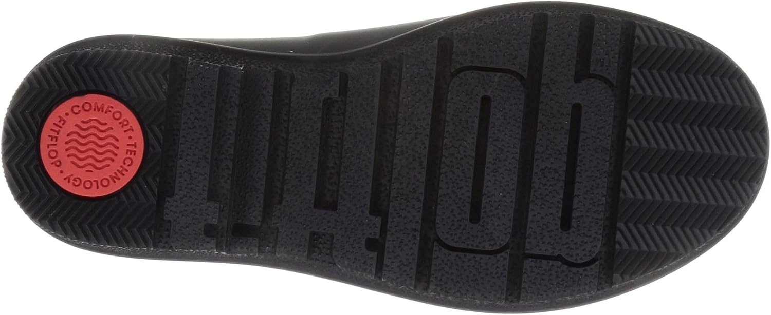 image:imageFitFlop Lulu Adjustable Leather Slides BuckleMidnight Navy