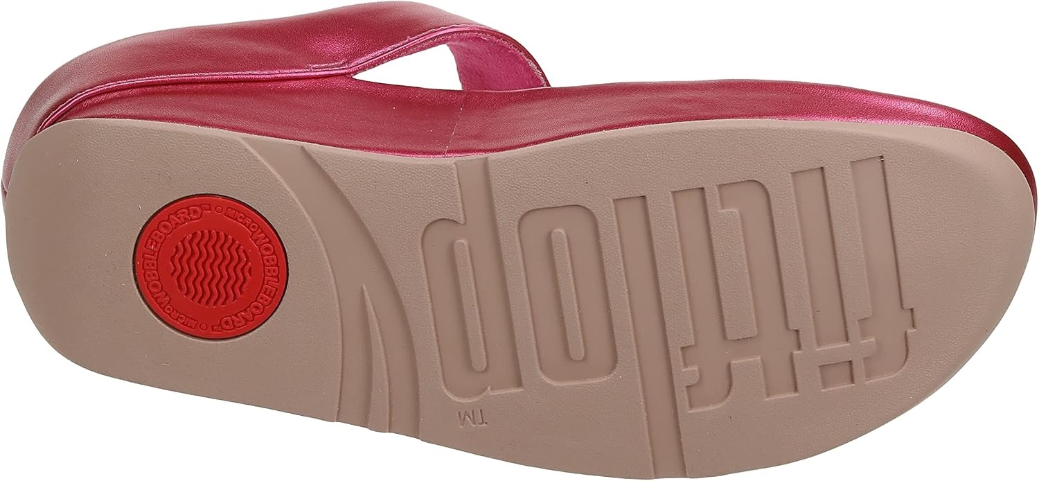 image:imageFitFlop Lulu MultiTonal Glitter ToePost SandalsPink Fuchsia