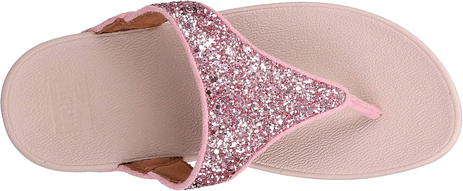image:imageFitFlop Lulu MultiTonal Glitter ToePost SandalsRose