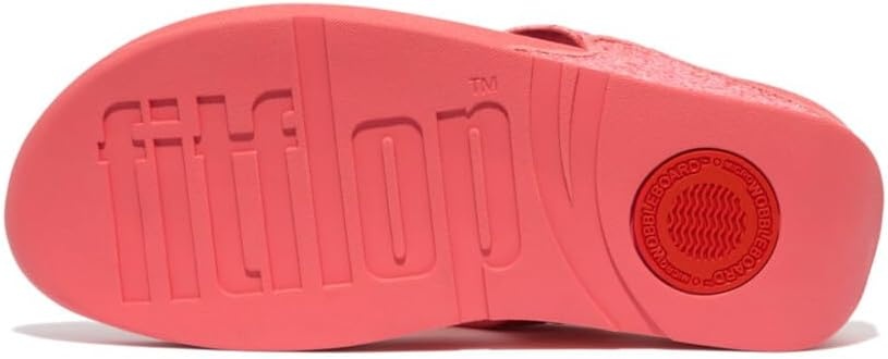 image:imageFitFlop Lulu MultiTonal Glitter ToePost SandalsRosy Coral