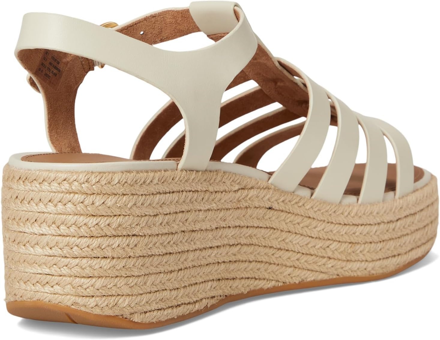 image:imageFitFlop Platfforms Espadrille Fisherman Wedge SandalsParis Beige