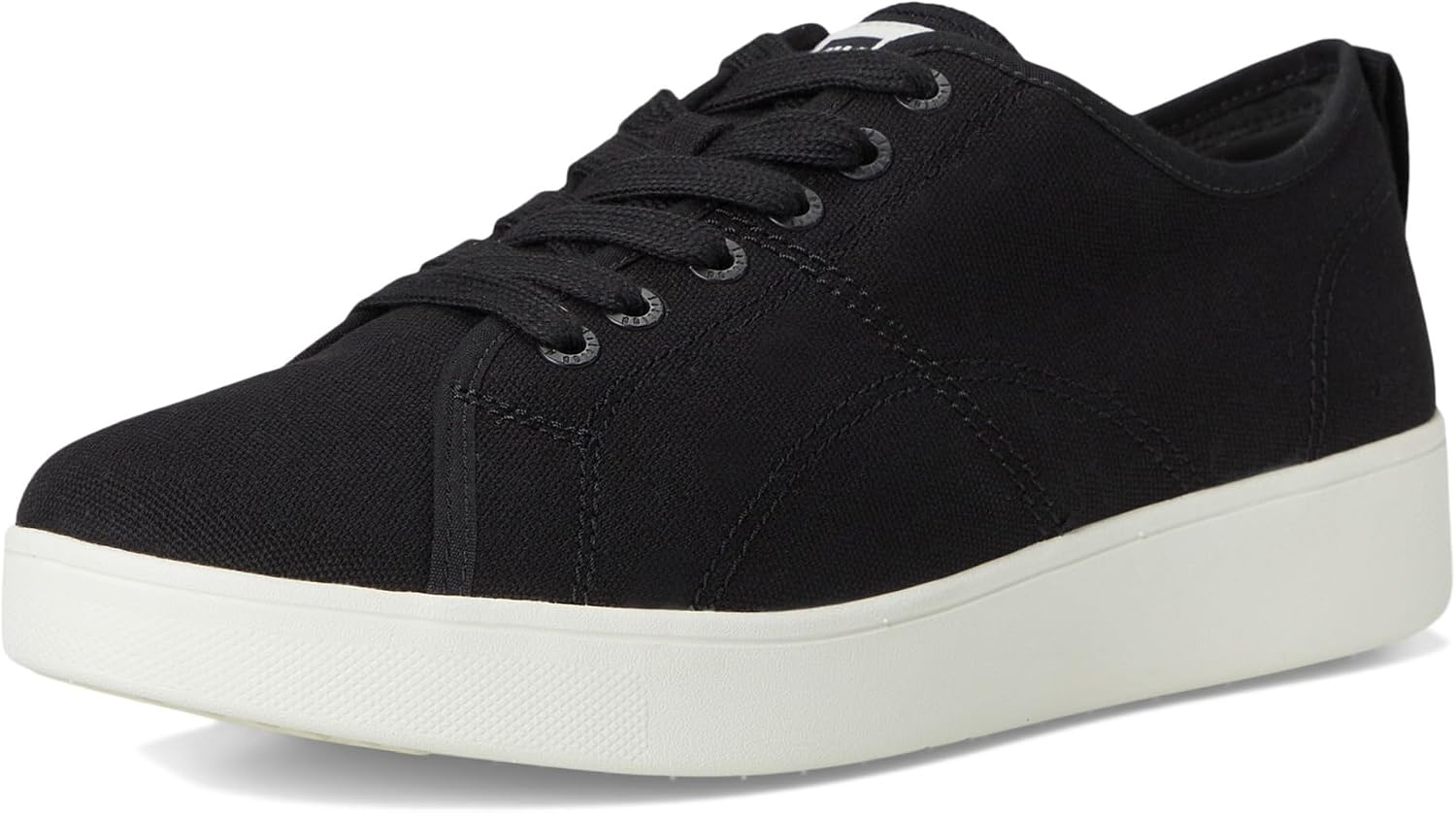 image:imageFitFlop Rally Canvas SneakersBlackCream