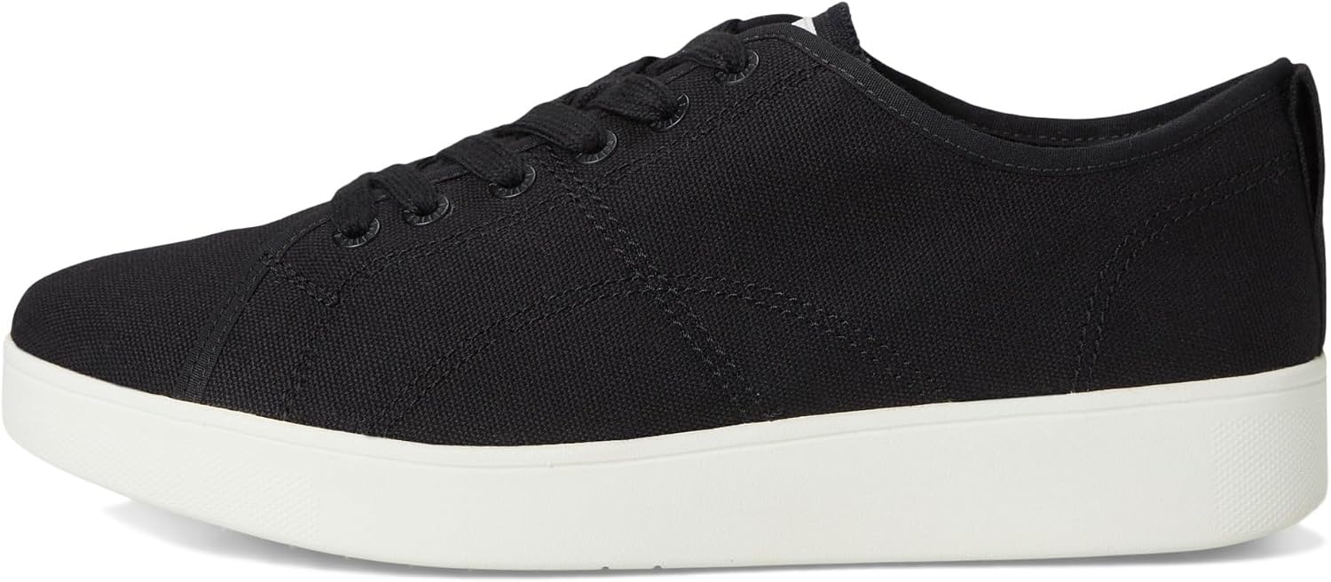 image:imageFitFlop Rally Canvas SneakersBlackCream