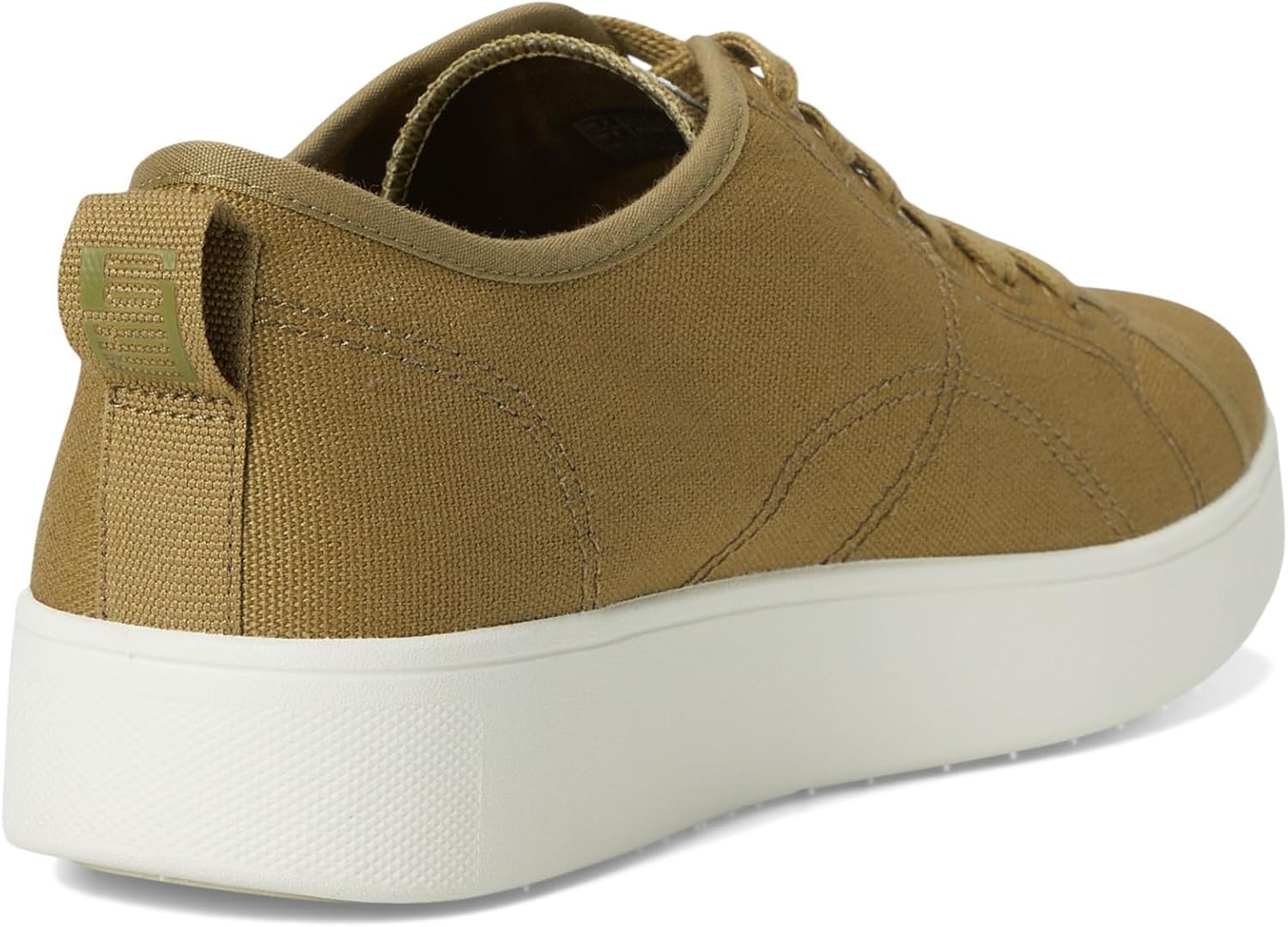 image:imageFitFlop Rally Canvas SneakersCamogreenCream