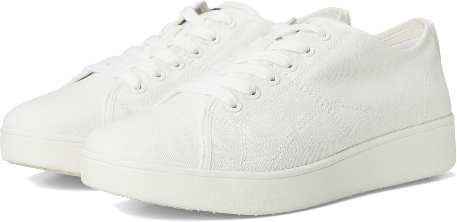 image:imageFitFlop Rally Canvas SneakersUrban White