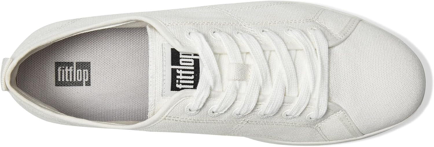 image:imageFitFlop Rally Canvas SneakersUrban White