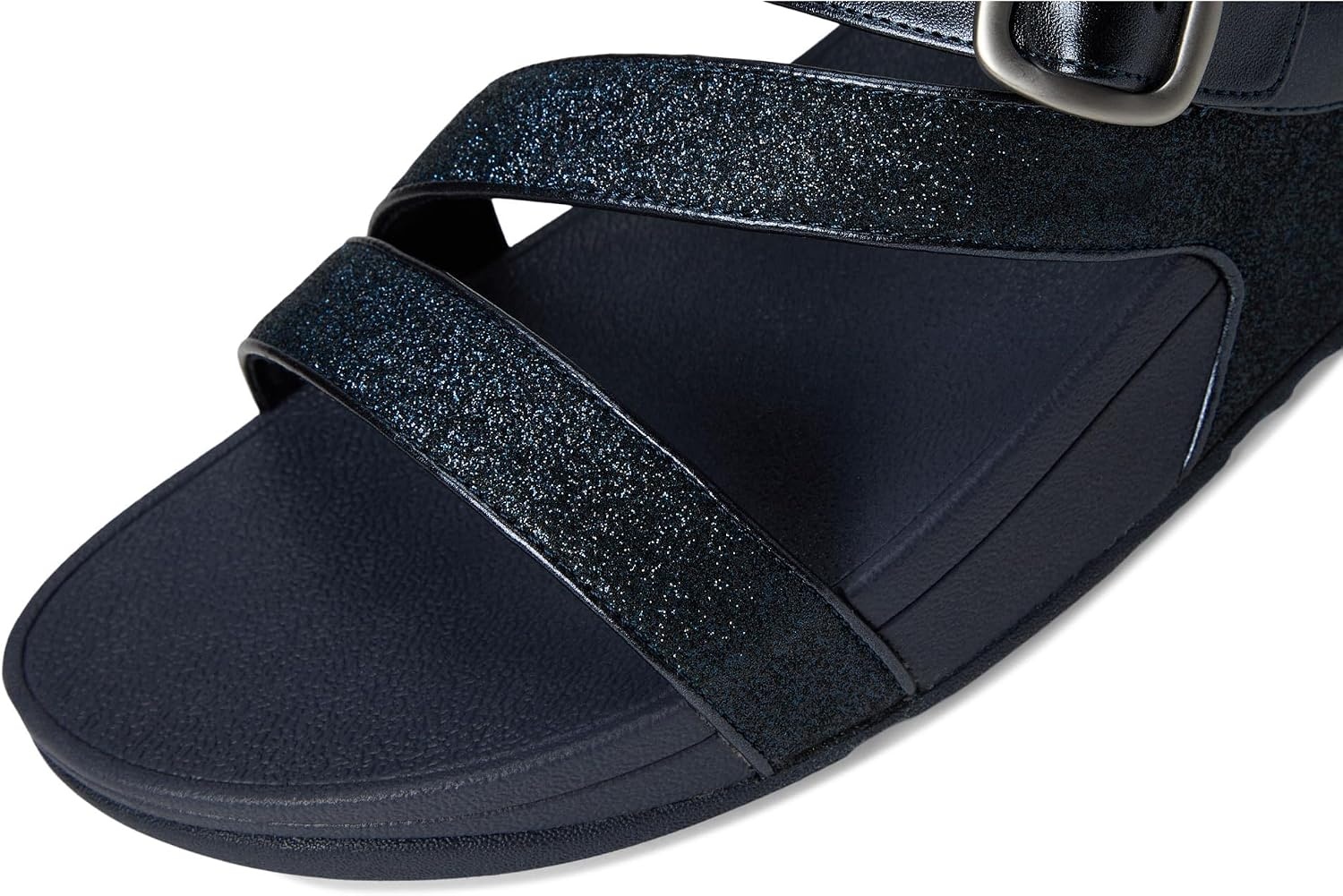 image:imageFitFlop Skinny Ii Glitterdust ZStrap SandalsMidnight Navy