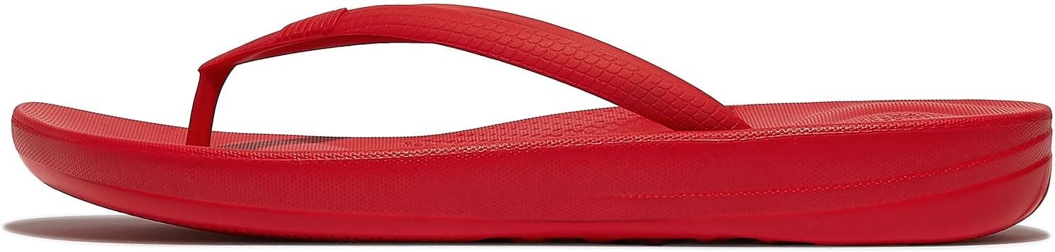 image:imageFitFlop Surfa StripeWebbing ToePost Sandals002 Red