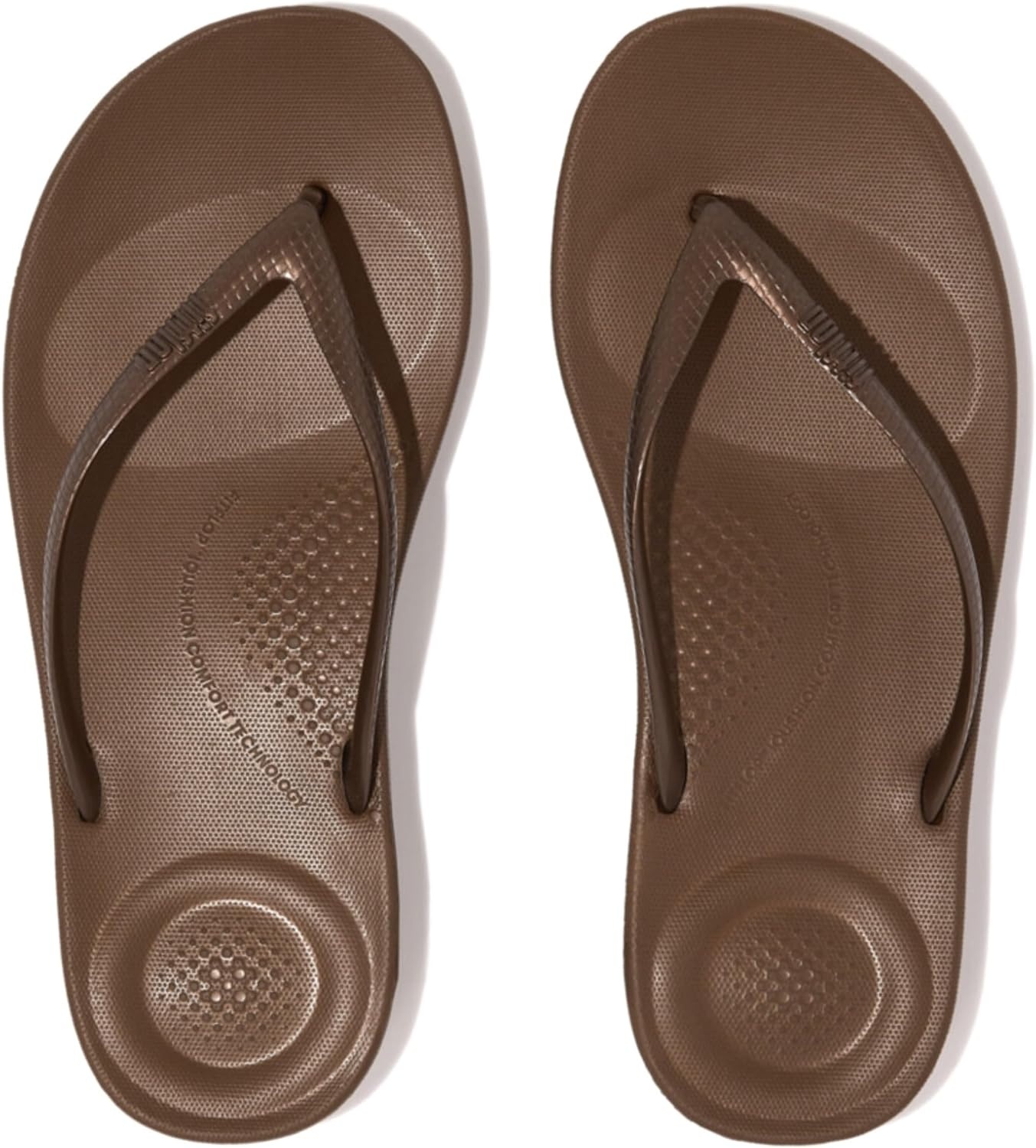 image:imageFitFlop Surfa StripeWebbing ToePost SandalsBronze
