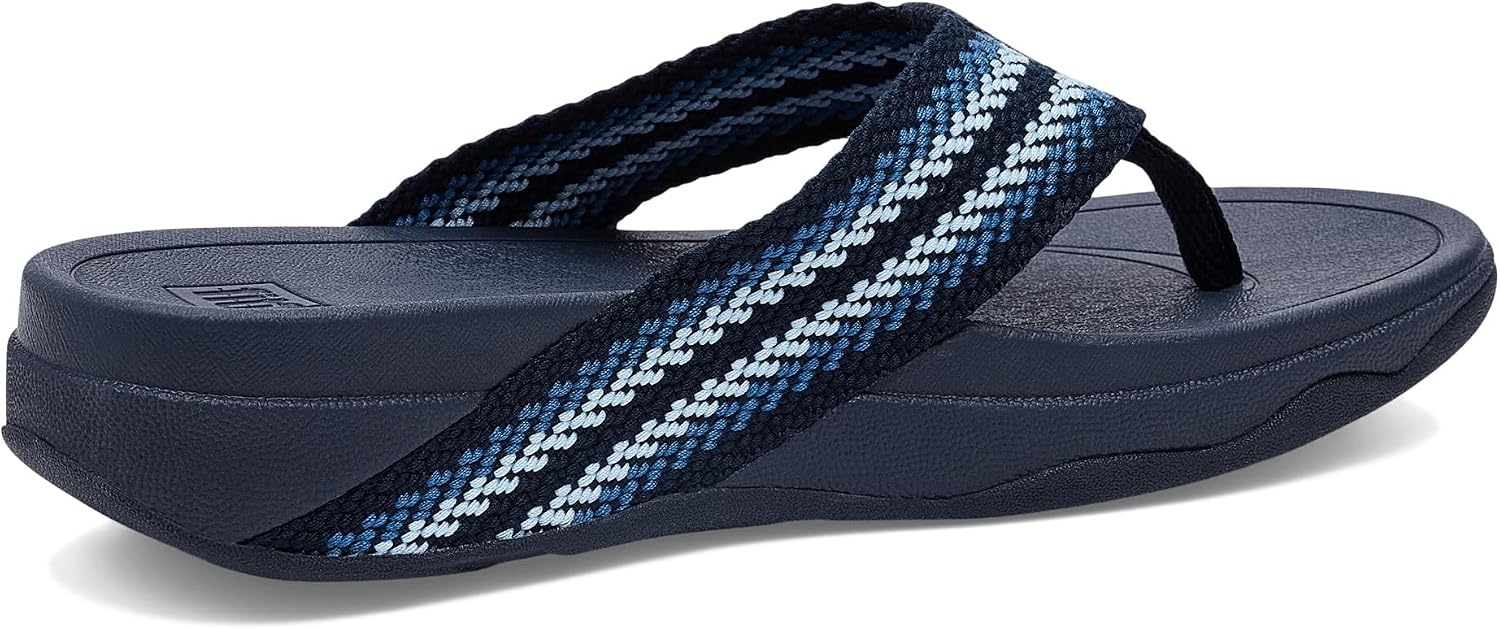 image:imageFitFlop Surfa Toe Post SandalsCosmic Blue Mix