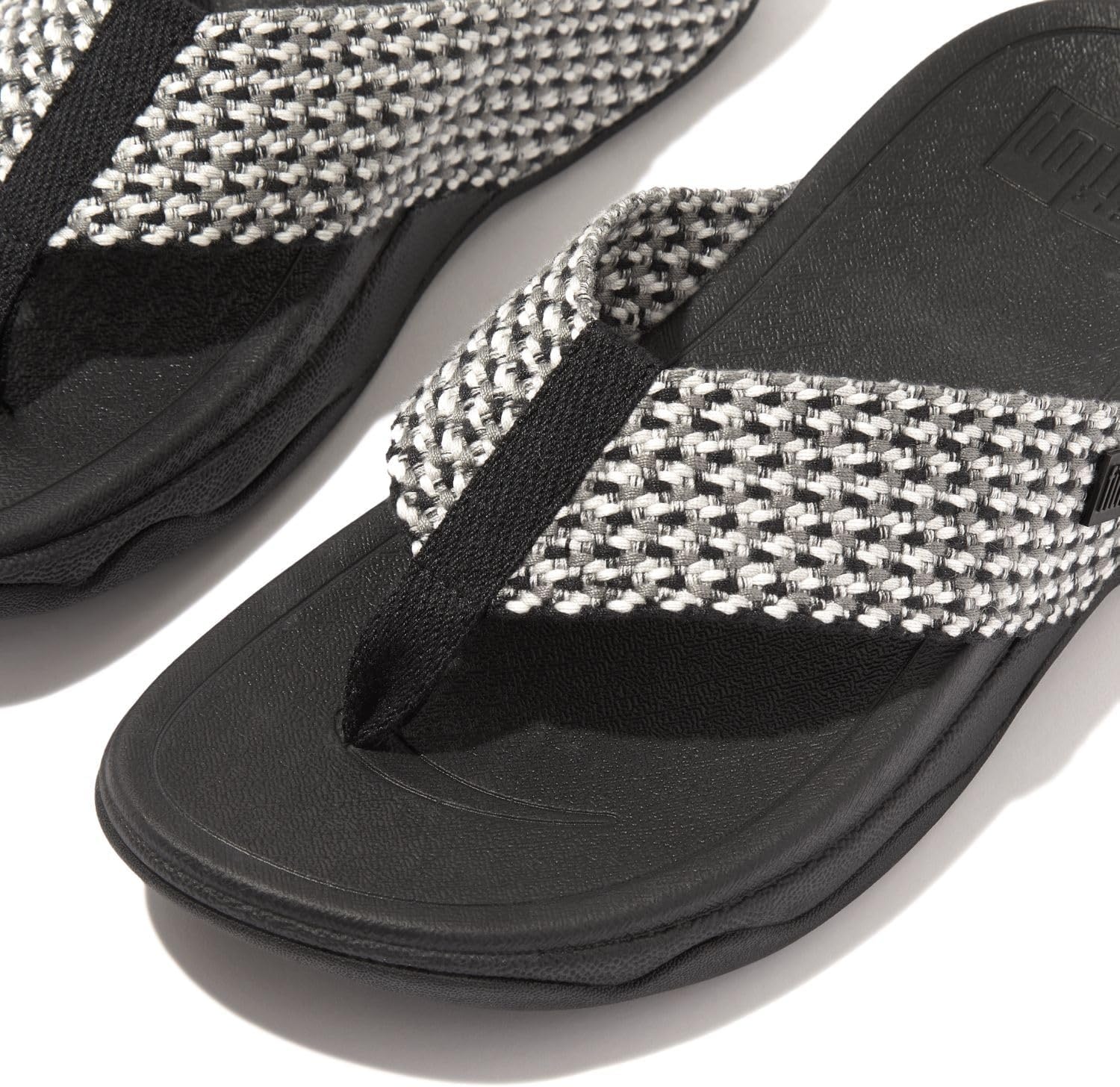 image:imageFitFlop Surfa Toe Post SandalsMultitone Black