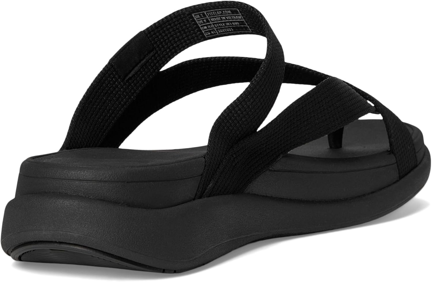 image:imageFitFlop Womens FMODE Go Webbing Sling SandalAll Black