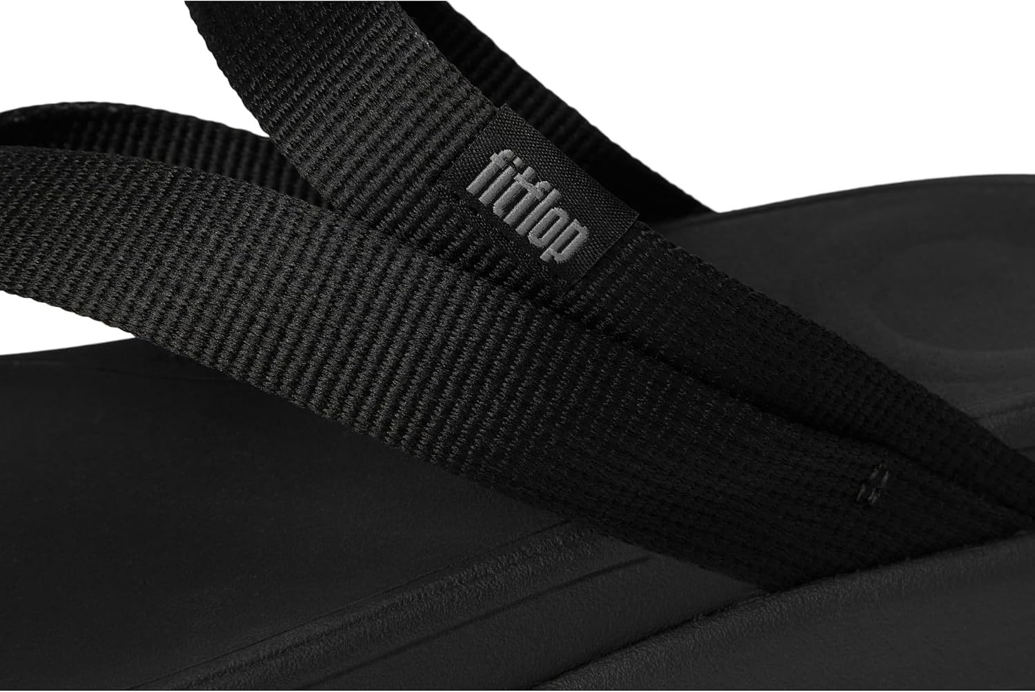 image:imageFitFlop Womens FMODE Go Webbing Sling SandalAll Black