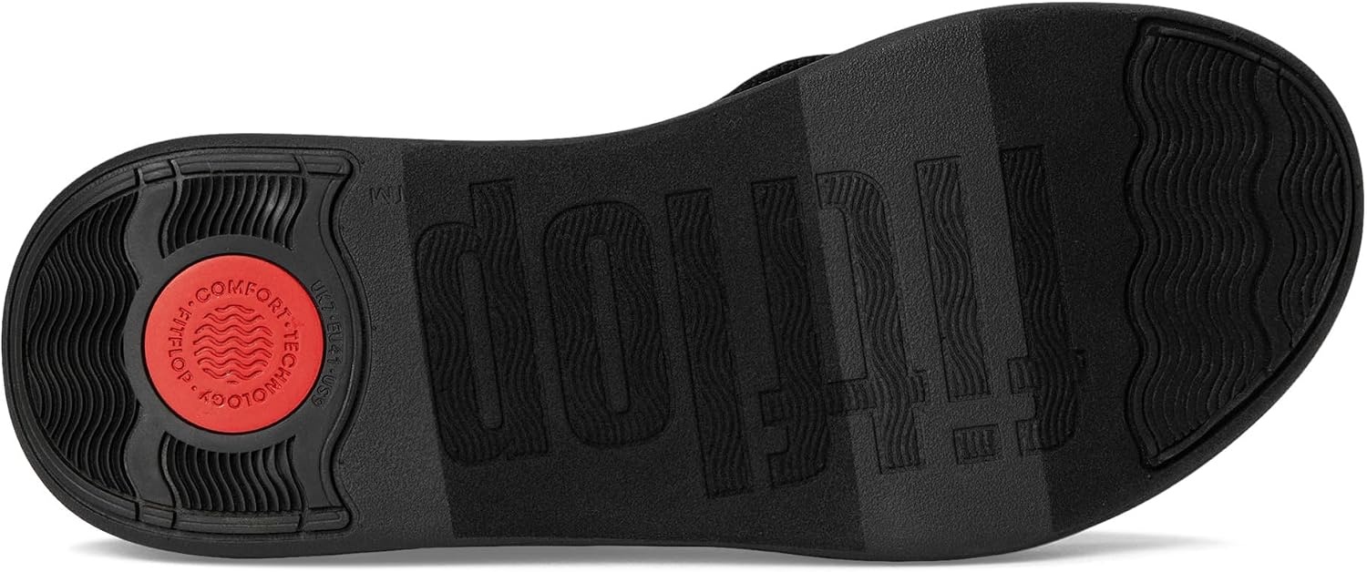 image:imageFitFlop Womens FMODE Go Webbing Sling SandalAll Black