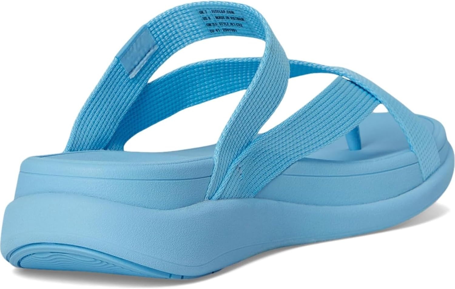 image:imageFitFlop Womens FMODE Go Webbing Sling SandalBondi Blue