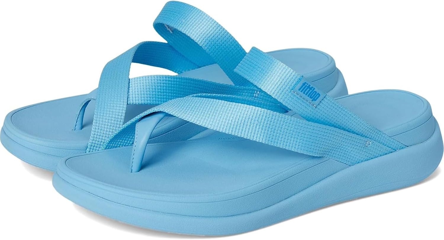 image:imageFitFlop Womens FMODE Go Webbing Sling SandalBondi Blue
