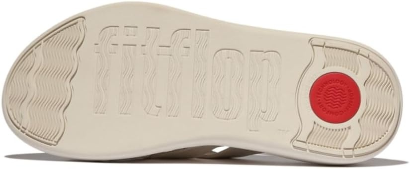 image:imageFitFlop Womens FMode Go Webbing Flatform Strappy Slide SandalParis Beige