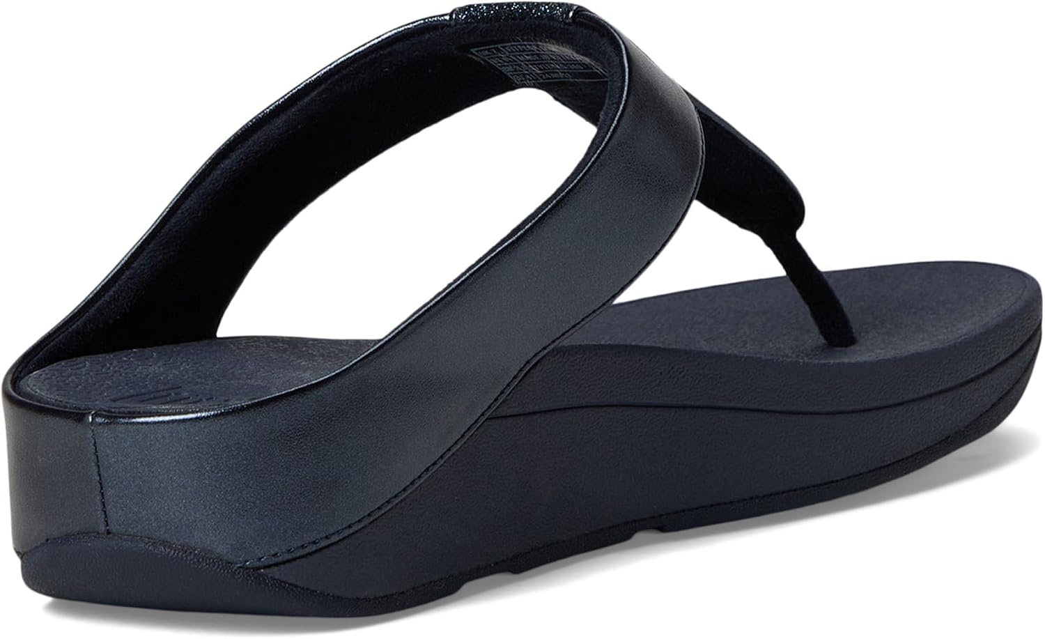 image:imageFitFlop Womens Fino Glitterdust ToePost SandalMidnight Navy