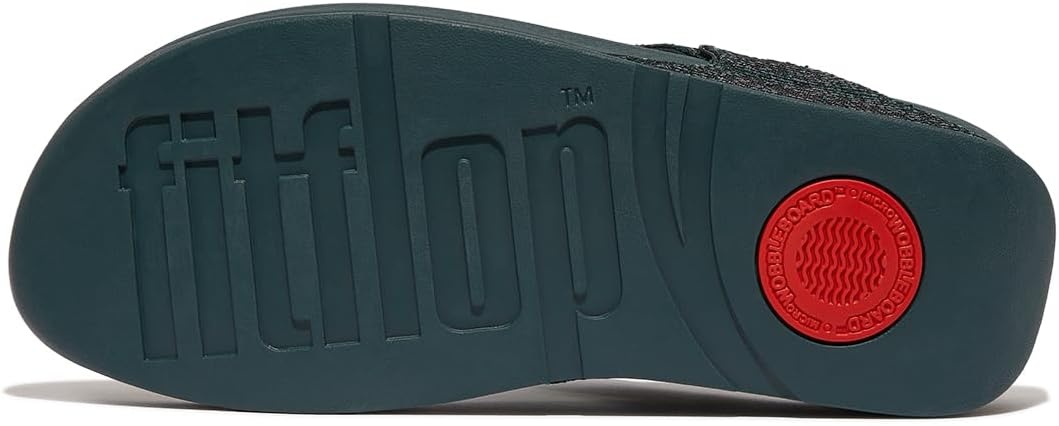image:imageFitFlop Womens LULU Suede ToePost Sandals Lightweight Summer Walking Sandals with Cushioned Comfort Arch Support amp GripGreen