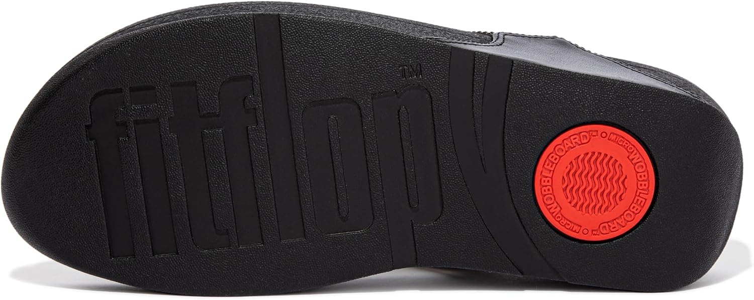 image:imageFitFlop Womens Lulu Crystal Embellished ToePost SandalsAll Black