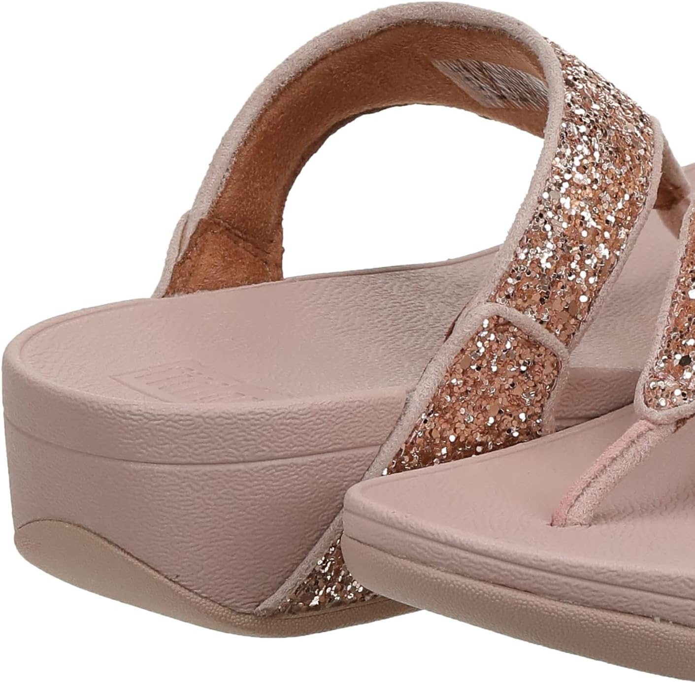image:imageFitFlop Womens Lulu Glitz ToePost SandalRed Purple Other Combi