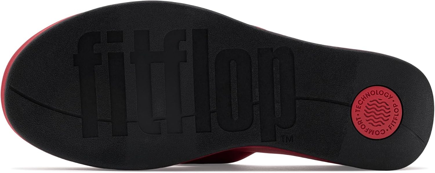 image:imageFitFlop Womens PlatFForms Wedge ToePost SandalBurnt Berry