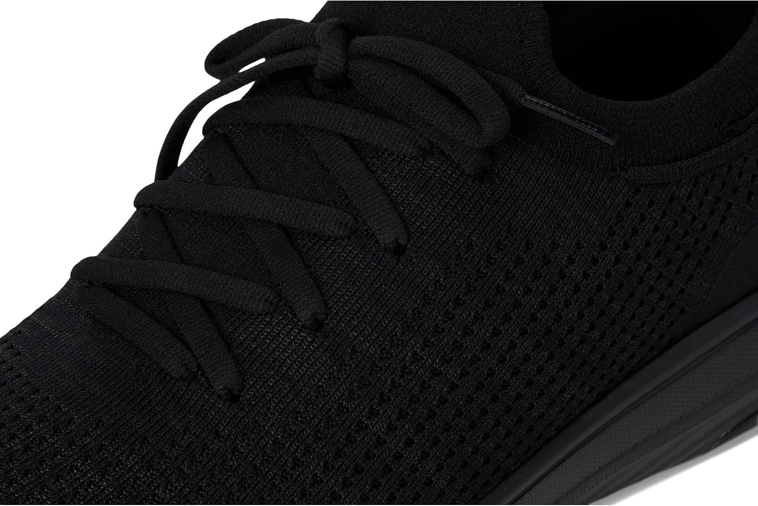 image:imageFitFlop Womens Superq Knit Slipon Laced SneakersAll Black