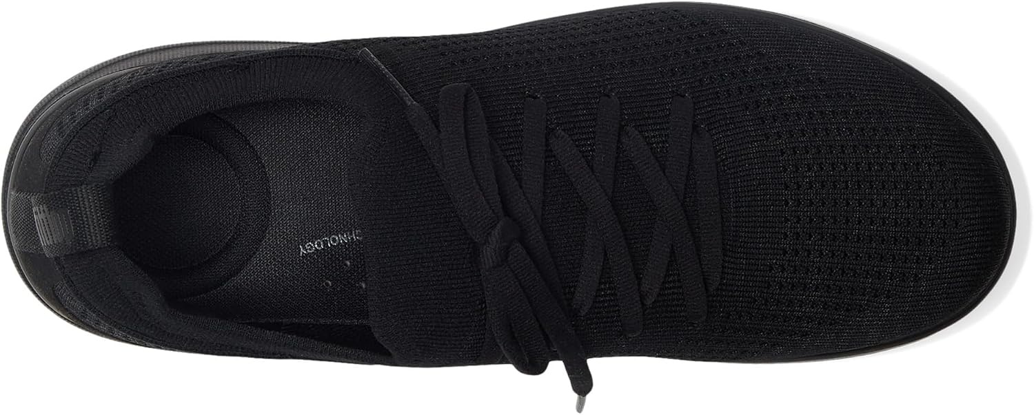image:imageFitFlop Womens Superq Knit Slipon Laced SneakersAll Black