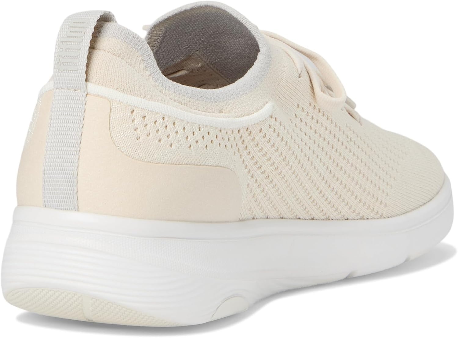 image:imageFitFlop Womens Superq Knit Slipon Laced SneakersParis Beige
