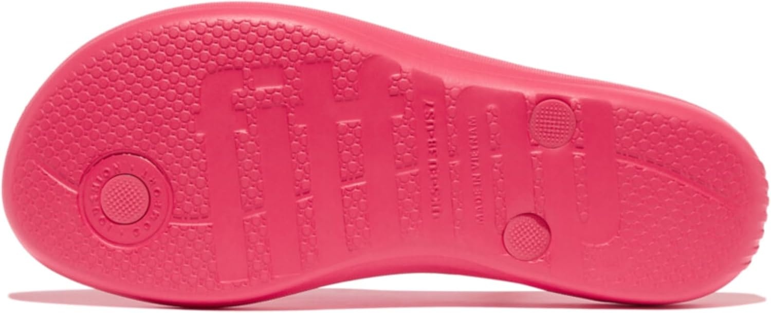 image:imageFitFlop Womens iQushion Sparkle Ergonomic Flip Flops for Walking Lightweight Waterproof Cushioned Thong Sandals for Women with Non Slip Bottom and Arch Support Lightweight Waterproof Walking Sandals wCushioned Comfort amp Arch SupportPink