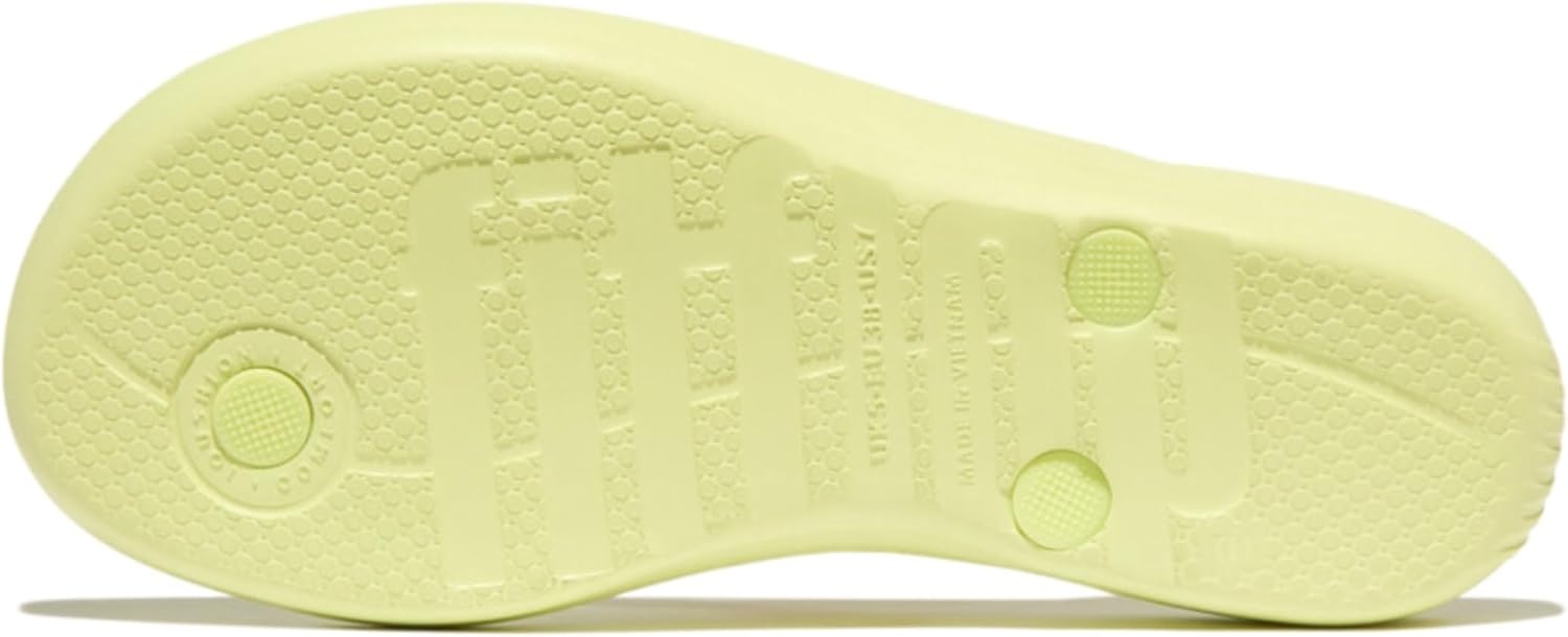 image:imageFitFlop Womens iQushion Sparkle Ergonomic Flip Flops for Walking Lightweight Waterproof Cushioned Thong Sandals for Women with Non Slip Bottom and Arch Support Lightweight Waterproof Walking Sandals wCushioned Comfort amp Arch SupportGreen