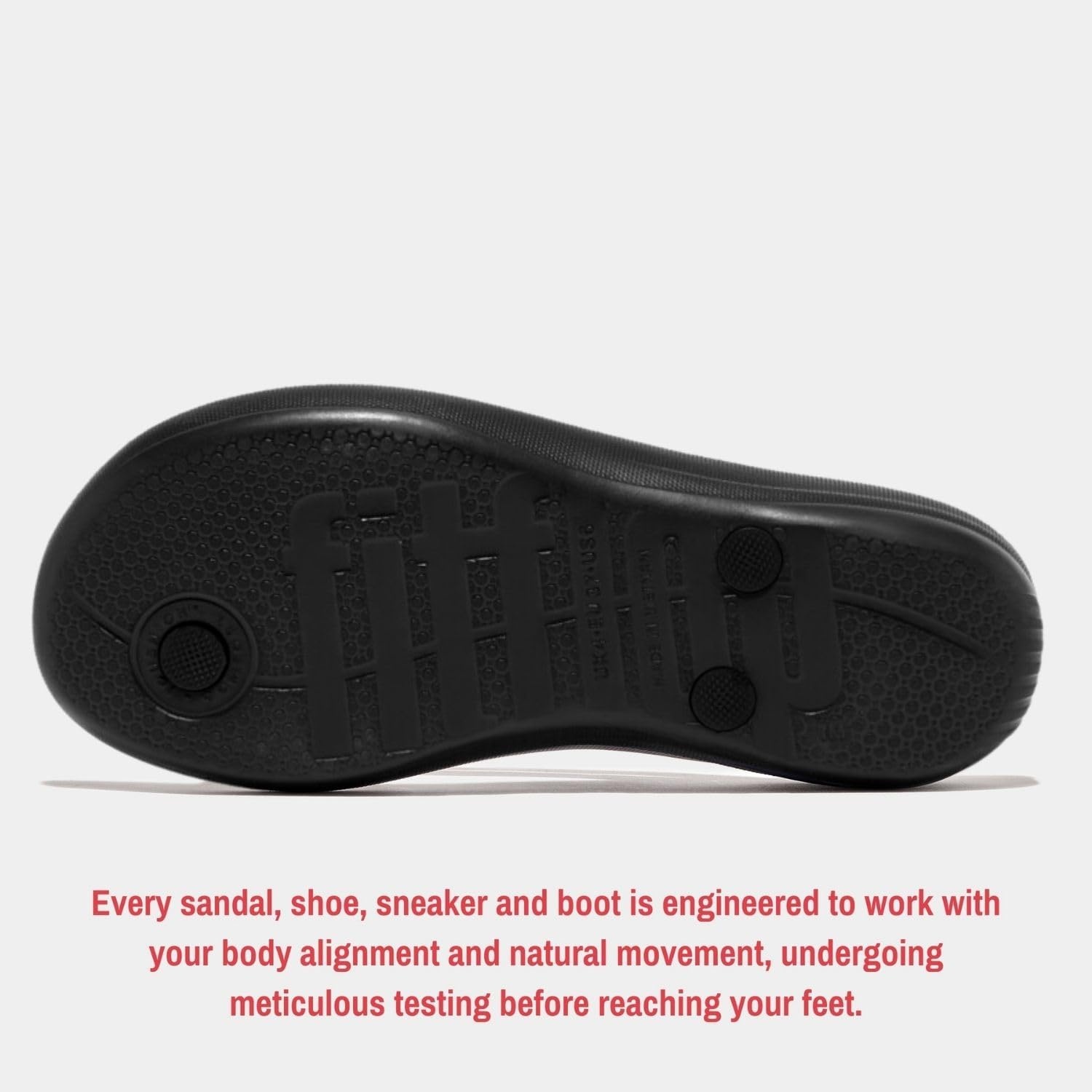 image:imageFitFlop Womens iQushion Sparkle Ergonomic Flip Flops for Walking Lightweight Waterproof Cushioned Thong Sandals for Women with Non Slip Bottom and Arch Support Lightweight Waterproof Walking Sandals wCushioned Comfort amp Arch SupportBlack