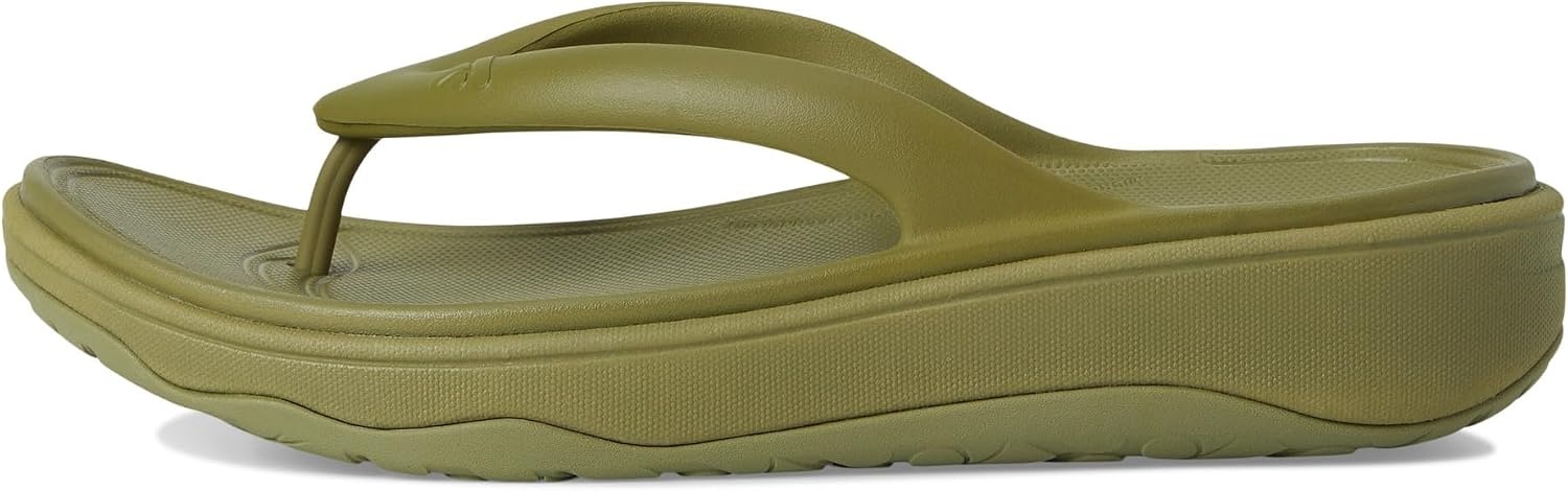 image:imageFitFlop womens Relieff Recovery Toepost SandalsCamogreen