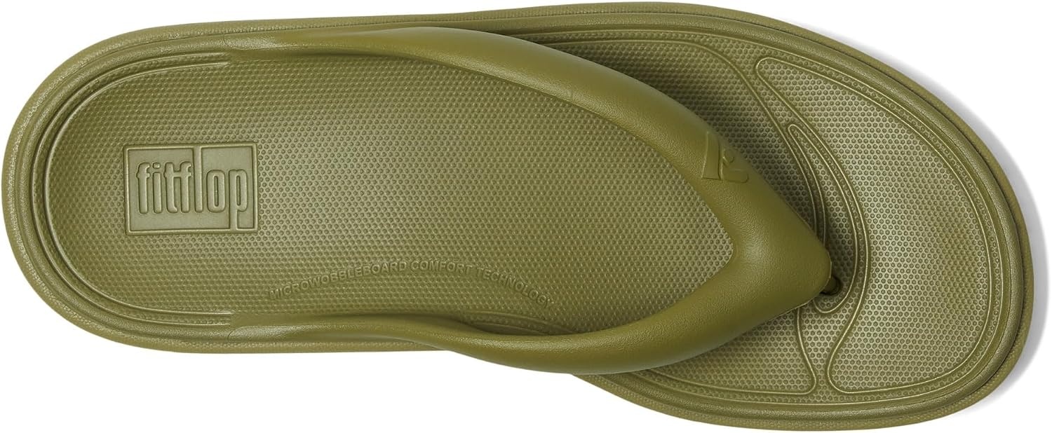 image:imageFitFlop womens Relieff Recovery Toepost SandalsCamogreen