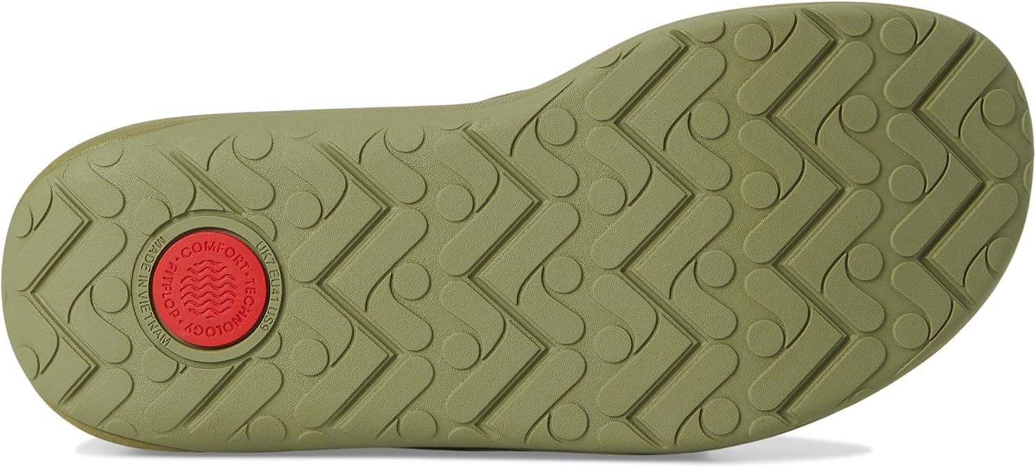 image:imageFitFlop womens Relieff Recovery Toepost SandalsCamogreen