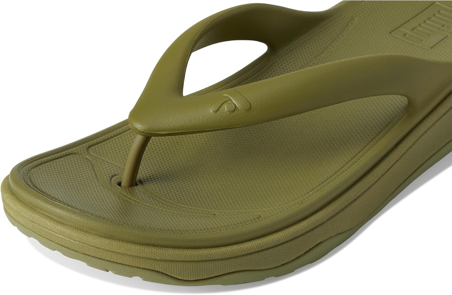 image:imageFitFlop womens Relieff Recovery Toepost SandalsCamogreen