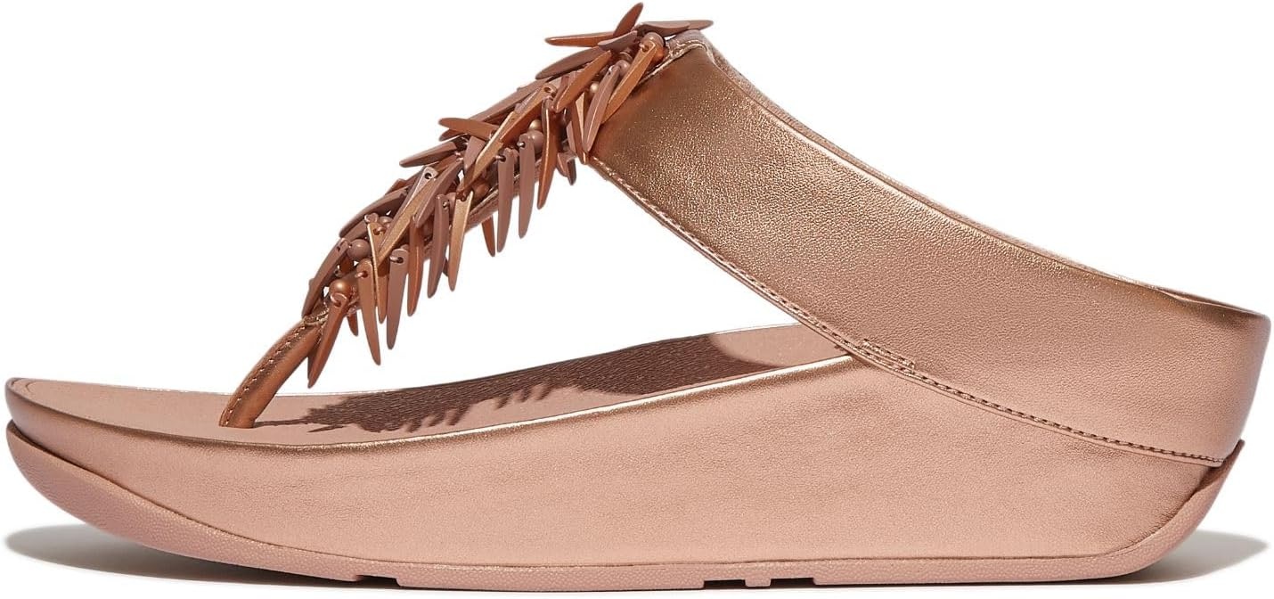 image:imageFitFlop womens RumbaMetallic Rose Gold