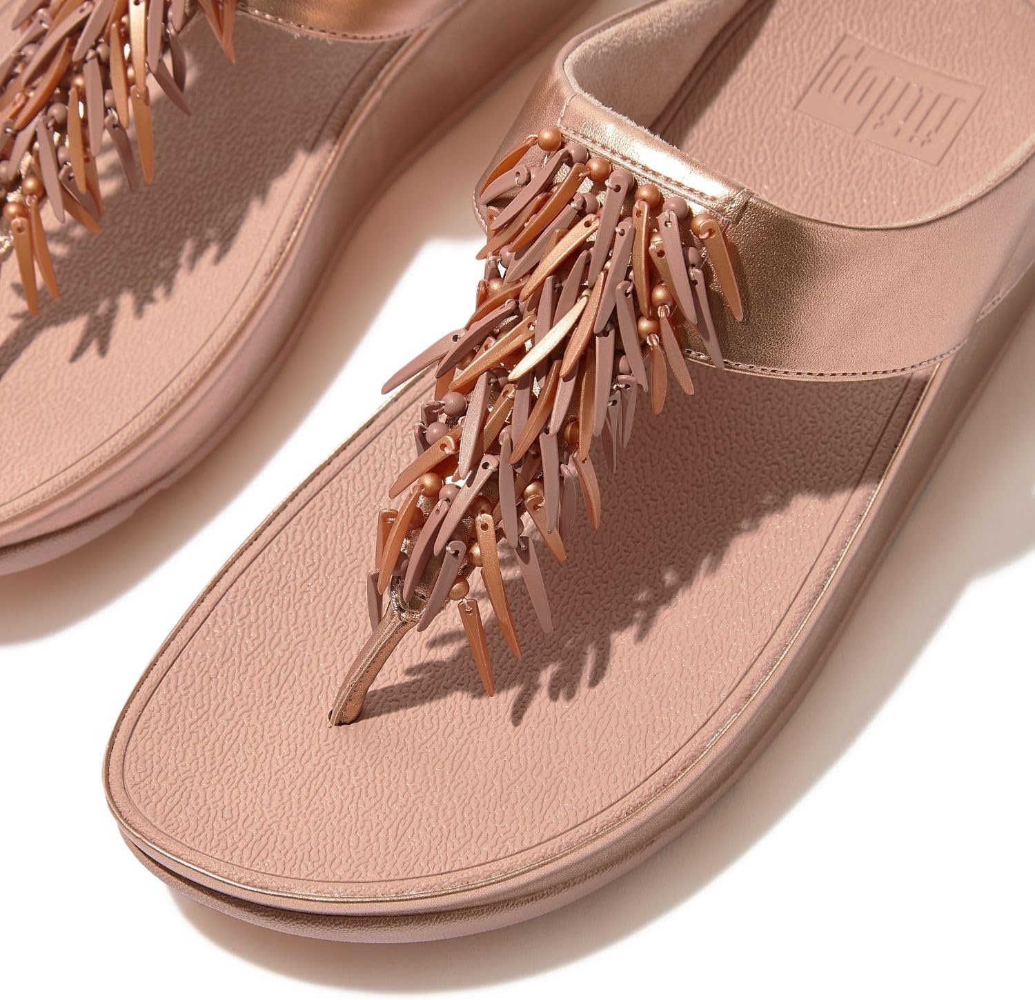 image:imageFitFlop womens RumbaMetallic Rose Gold