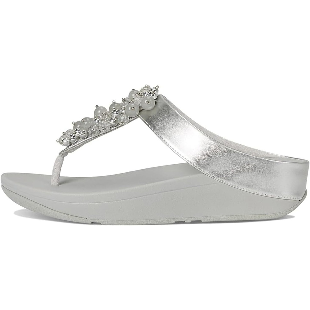 image:imageFitFlop Fino BaubleBead ToePost SandalsSilver