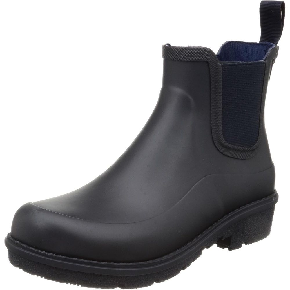 image:imageFitFlop Lulu Adjustable Leather Slides BuckleMidnight Navy