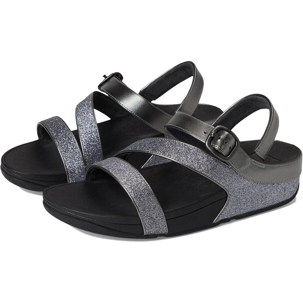 image:imageFitFlop Skinny Ii Glitterdust ZStrap SandalsPewter