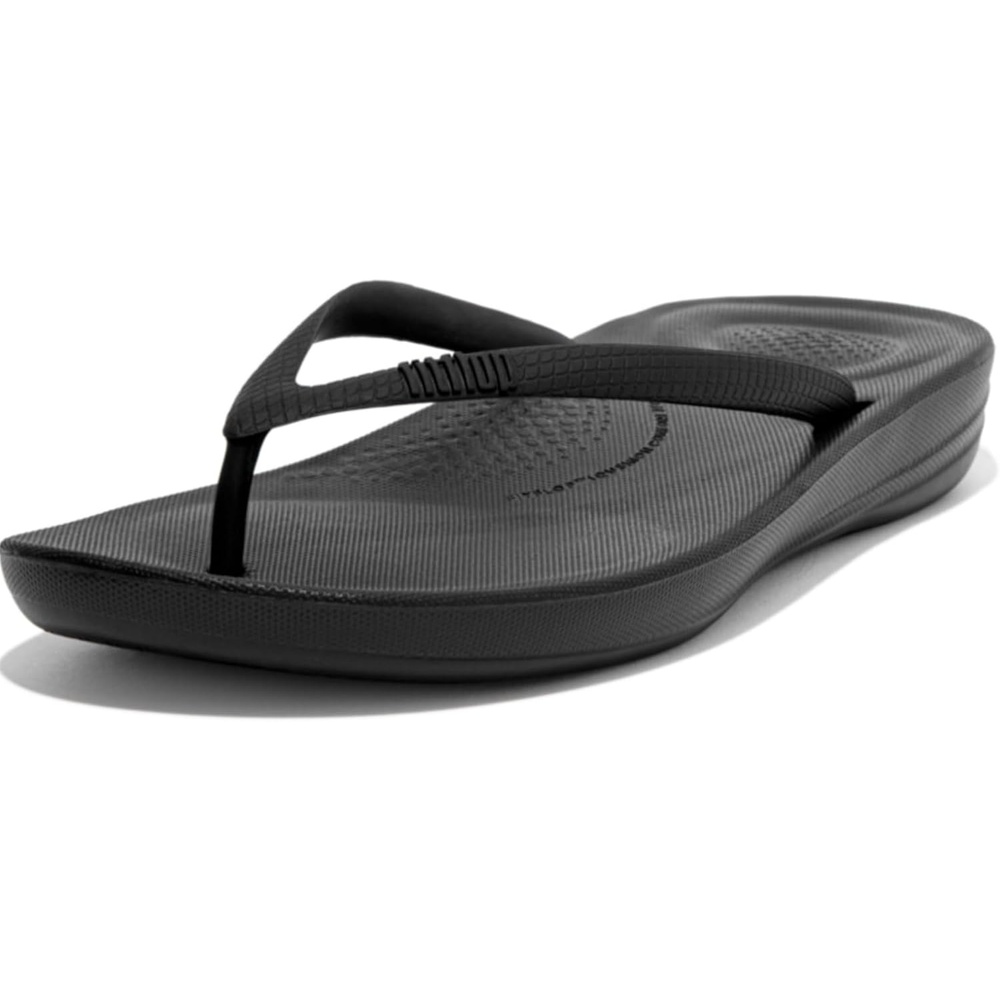 image:imageFitFlop Surfa StripeWebbing ToePost SandalsAll Black